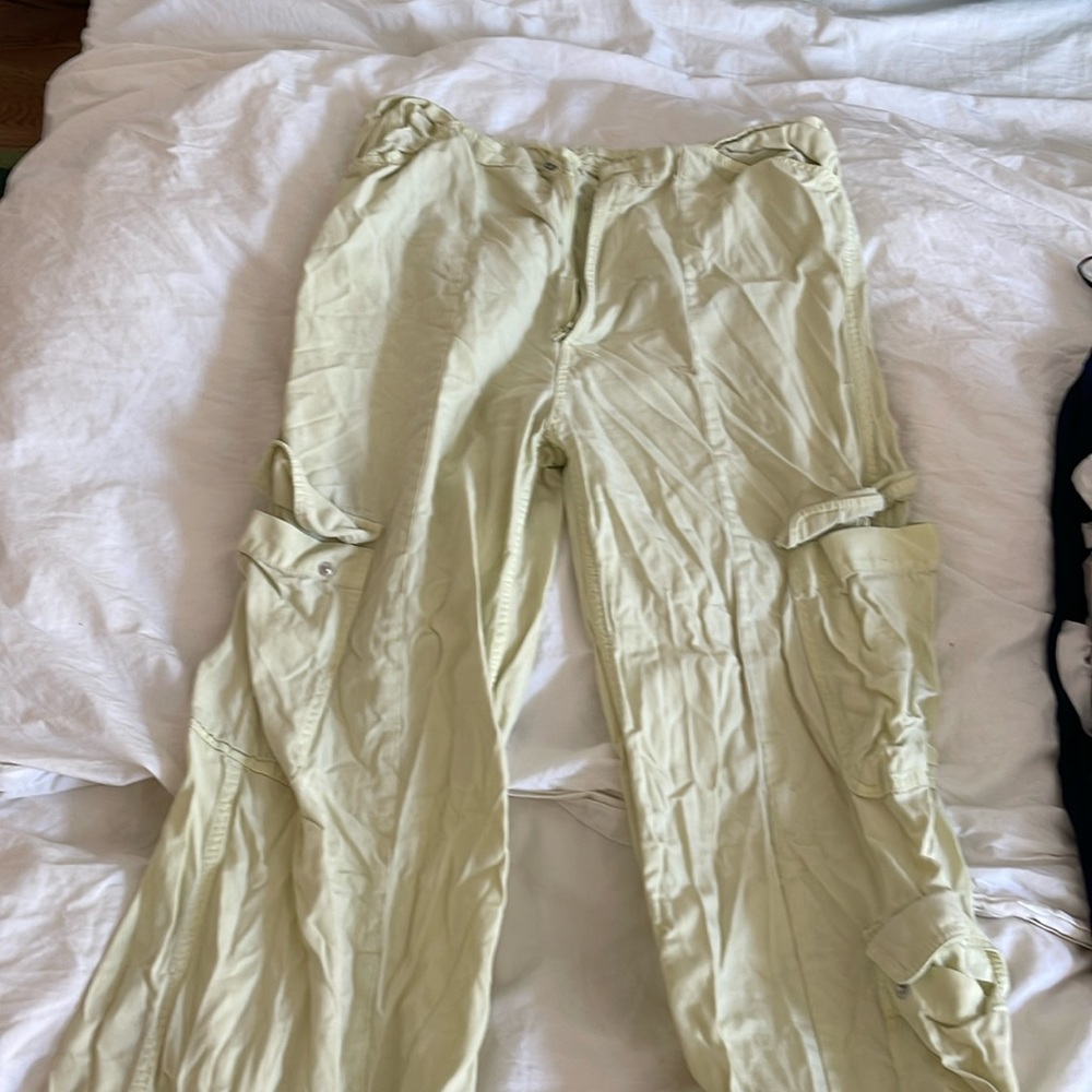 Yellow Zara pants